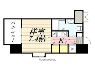 サヴォイ 博多ブールバール【901号室】の間取り