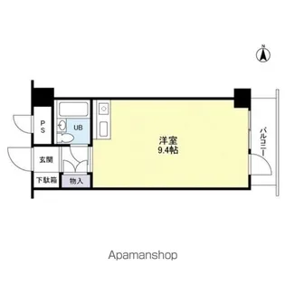 ツインリーフ国分寺【1階】の間取り