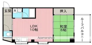 ヴィラ豊中(本町)【2階】の間取り