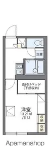 レオパレスボヌールシャトー【2階】の間取り