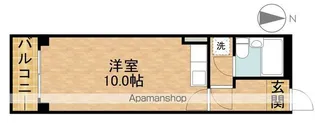 ユニゾン常盤【306号室】の間取り