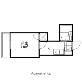 サンライフ東雲【7階】の間取り