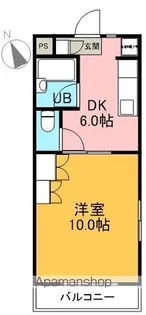 アルタイルS【401号室】の間取り