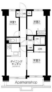 ワコーレ吉野町ガーデン【7階】の間取り