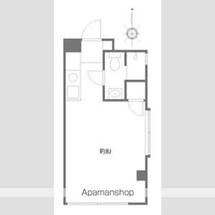 プロス世田谷【3階】の間取り