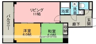 橘屋ビルAMDE【302号室】の間取り