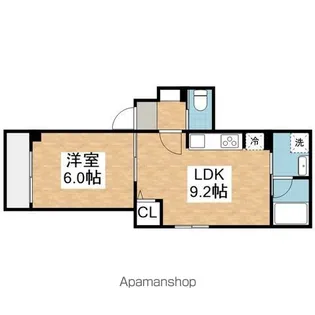Annex Masuzen【2階】の間取り