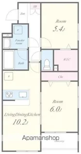 HR ONE【2階】の間取り