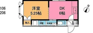 フォレスト【2階】の間取り