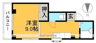 ブライトハウス【1階】の間取り