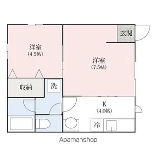 TMタウンズ【1階】の間取り