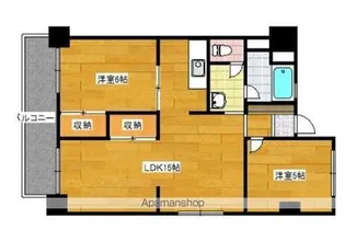 IT城南【6階】の間取り
