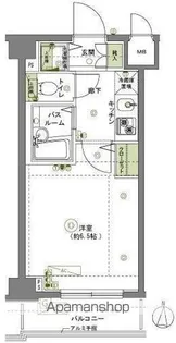 フェニックス中板橋弐番館【4階】の間取り