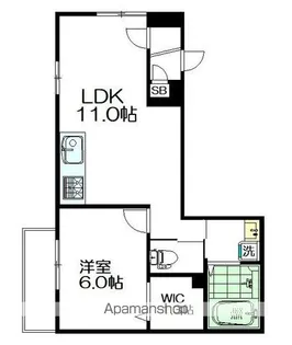 フェリーチェ井荻【1階】の間取り