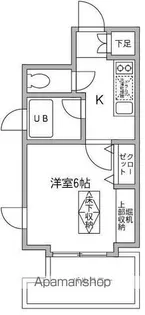 ラクラス木場公園【6階】の間取り