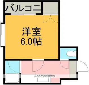 エントピア鴨池第7【607号室】の間取り