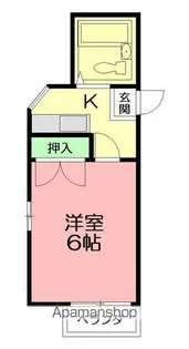 アイパレス茅ヶ崎【1階】の間取り