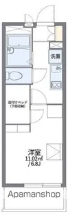 レオパレス東金【2階】の間取り
