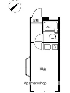 スカイピア弘明寺【201号室号室】の間取り
