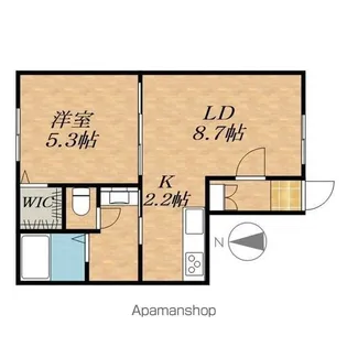DOMAINE MON【1階】の間取り