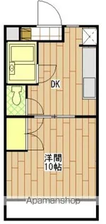 ホリエハイツ【3階】の間取り