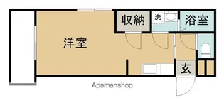 A&M葉月館【5階】の間取り