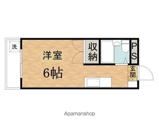 ビューハイツⅠ【2階】の間取り