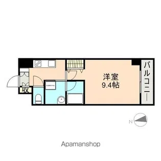 S−FORT新潟本町【10階】の間取り