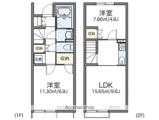 レオネクスト伊吹Ⅲ【1階】の間取り