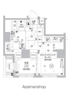 セジョリ東陽町【2階】の間取り