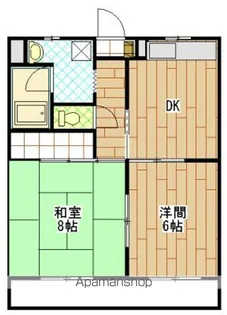 クラフトII【2階】の間取り