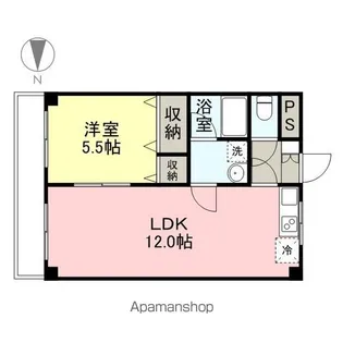 PADDY HILL【1階】の間取り