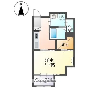 フェアモント千代田【101号室】の間取り