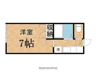 コーポワイズ【1階】の間取り