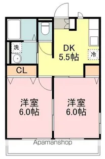 ハイマート長町【1階】の間取り