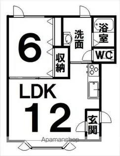 ベーネⅡ【101号室】の間取り