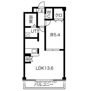 ノートルレーブ【2階】の間取り