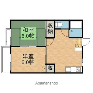 サントピア【202号室】の間取り