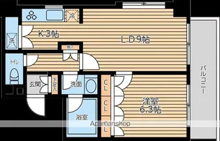 KDXレジデンス代官山Ⅱ【1階】の間取り