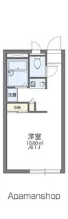 レオパレス三要【1階】の間取り