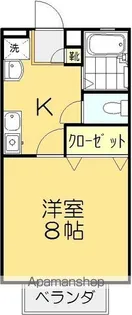 ダンディライオン西市【2階】の間取り