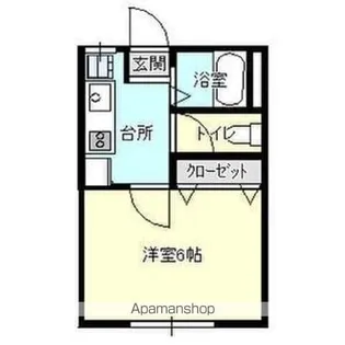 メゾン紅亜【103号室】の間取り