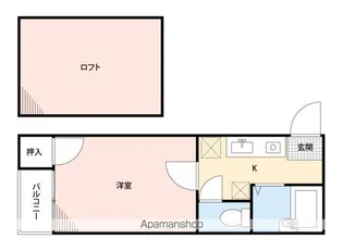 ネスト百道【102号室号室】の間取り
