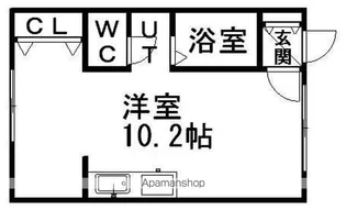 GRACE COURT 南円山【2階】の間取り