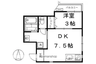 NICO京都駅【2階】の間取り