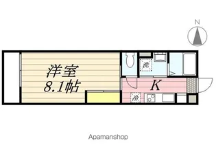 リブリ・アザレア【1階】の間取り