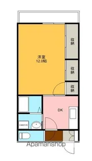 ラガールマンション【2階】の間取り