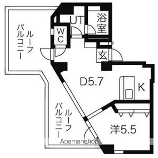 ピュアシャイン【3階】の間取り