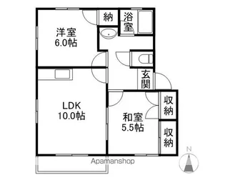 フェニックスコートA棟【102号室】の間取り