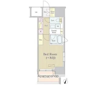 サイプレス日本橋本町【2階】の間取り